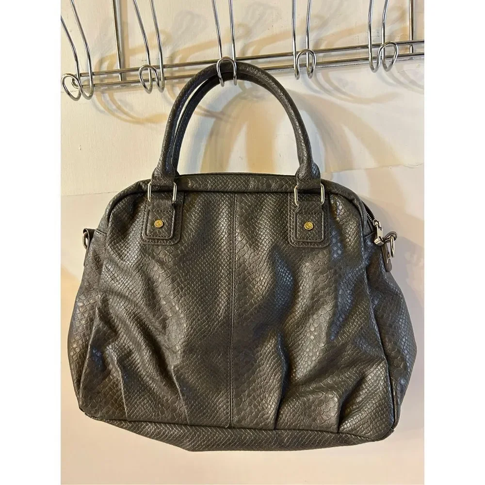 Jewell Thirty one satchel gray pebble 16